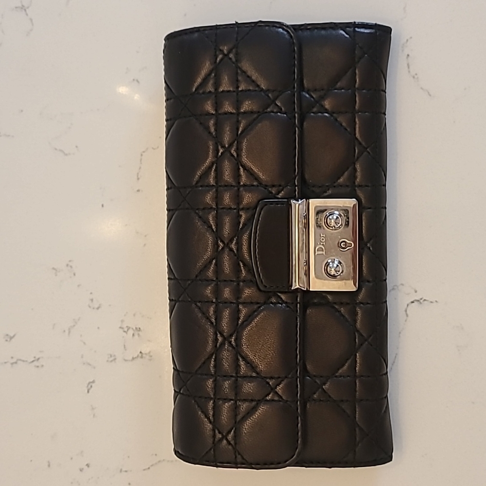 Dior Lady dior wallet purse